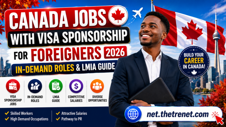 Canada Jobs With Visa Sponsorship For Foreigners 2026: In-Demand Roles & LMIA Guide