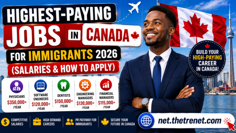Highest-Paying Jobs In Canada For Immigrants 2026 (Salaries & How To Apply)